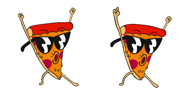 Uncle Grandpa Pizza Steve Animated Cursor