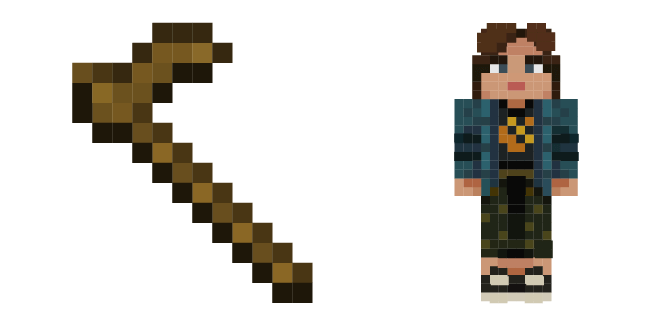 Minecraft Natalie & Hoe Cursor