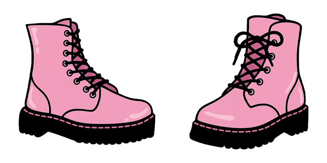Pinky Combat Boots Cursor