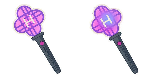 Kpop Demon Hunters Huntrix Lightstick Animated Cursor