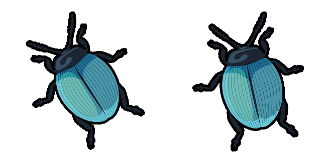 Blue Beetle Animated Cursor