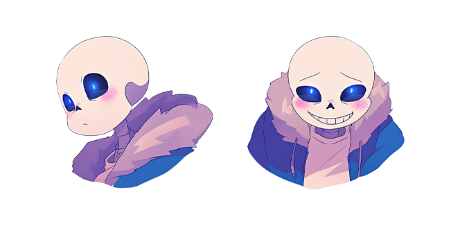 Undertale Smiling Sans Cursor