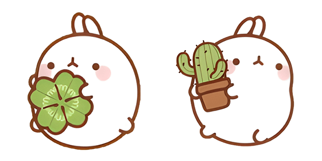 Molang with Plants Cursor