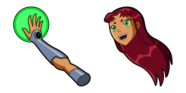 Teen Titans Starfire Cursor