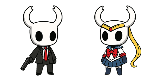 Hollow Knight Hitman & Sailor Moon Cursor