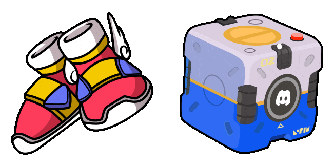 Discord Loot Box Speed Boost Animated Cursor