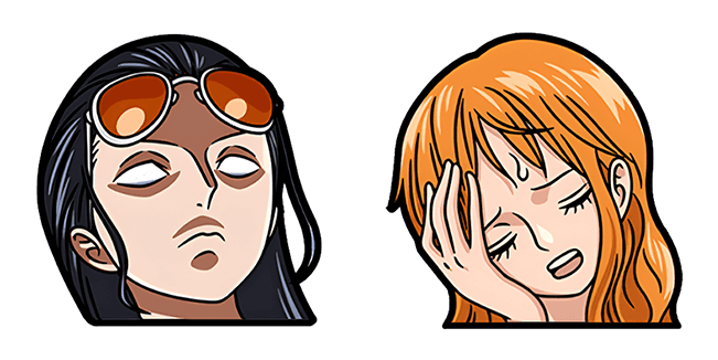 One Piece Nico Robin & Nami Cursor