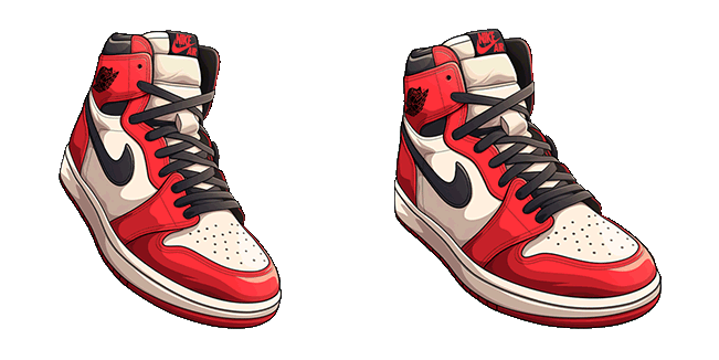 Retro Nike Air Jordan 1 Animated Cursor