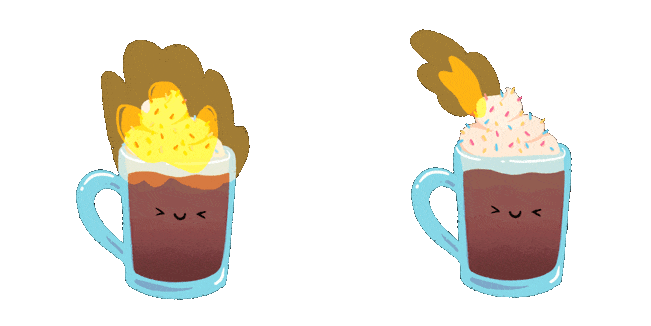 Cute Hot Chocolate Animated Cursor