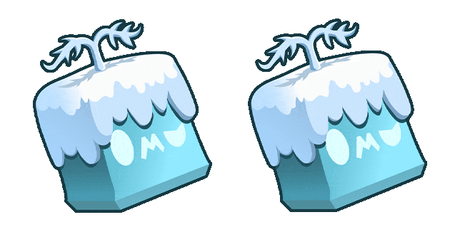 Blox Fruits Blizzard Animated Cursor