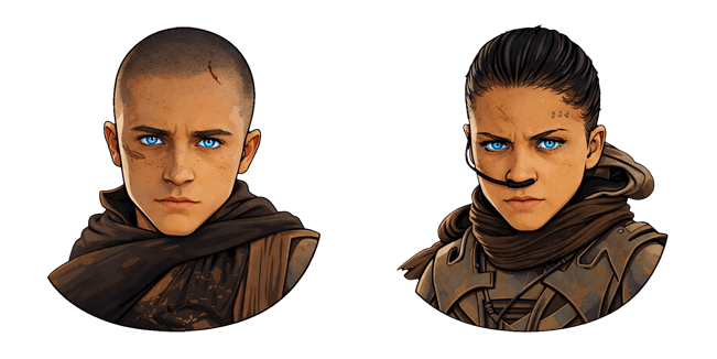 Dune Paul Atreides & Chani Cursor