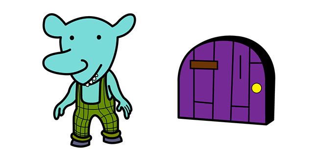 CatDog Winslow T. Oddfellow & Door Cursor