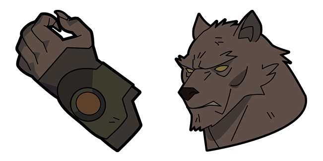 Invincible Wolf-Man Cursor