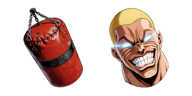 Baki Jack Hanma & Punching Bag Cursor