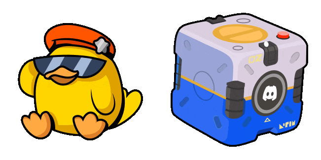 Discord Loot Box Quack Animated Cursor