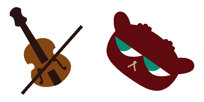Night in the Woods Saleem & Violin Animated Cursor