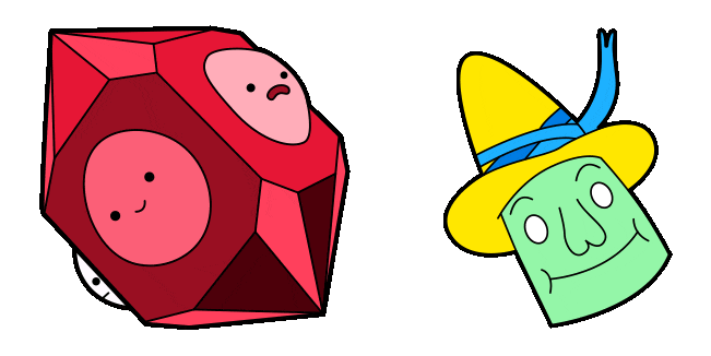 Adventure Time Magic Man & Grob Gob Glob Grod Animated Cursor