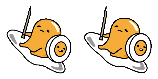 Sanrio Gudetama Warrior Animated Cursor