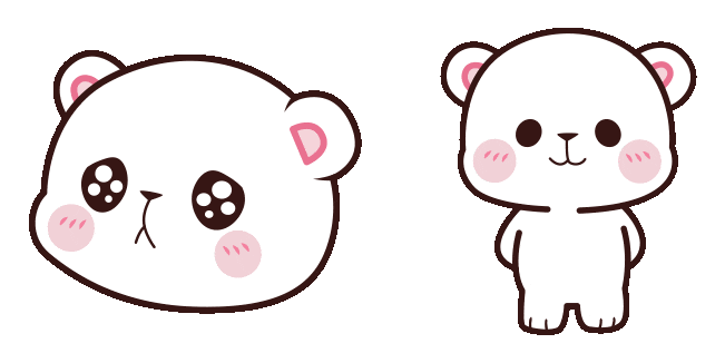 Milk Bear Animated Cursor