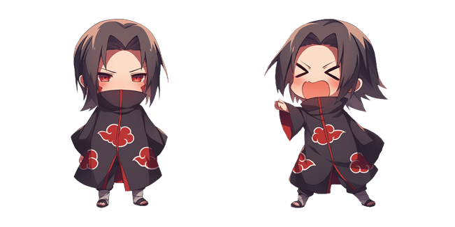 Chibi Itachi Uchiha Akatsuki Ninja Naruto Cursor