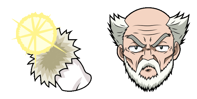 Fairy Tail Makarov Dreyar Animated Cursor