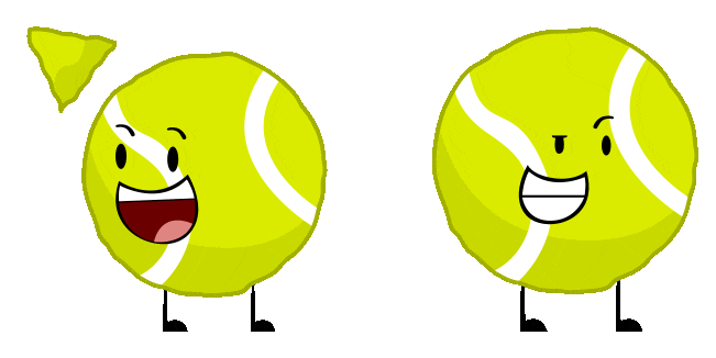 Battle for Dream Island Tennis Ball Animated Cursor