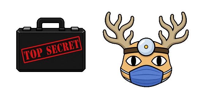 Animal Hospital Dr Harlow & Suitcase Animated Cursor