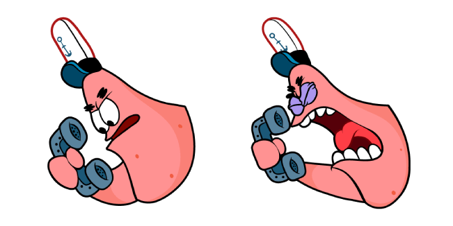 SpongeBob No This Is Patrick Meme Cursor