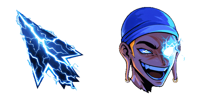 One Piece Enel & Lightning Arrow Animated Cursor