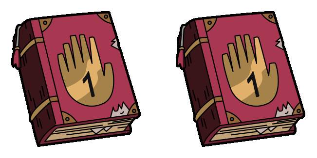 Gravity Falls Journal 1 Animated Cursor