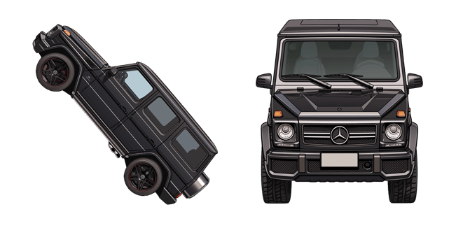 Dark Mercedes-Benz G Class Cursor
