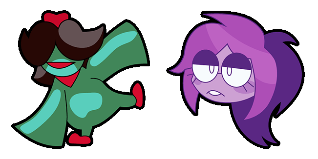 Deltarune Seth & Aqua Animated Cursor
