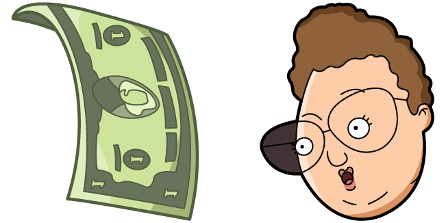 Bob's Burgers Ms. LaBonz & Money Cursor