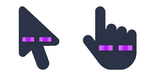 Minecraft Enderman Arrow & Pointer Cursor