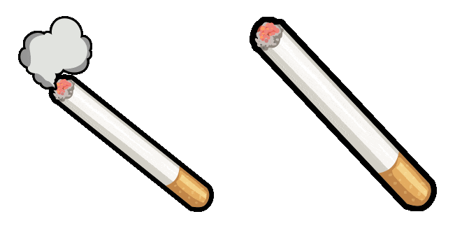 Mixed Cigarette Animated Cursor