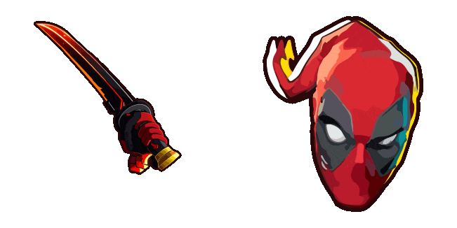 Marvel Rivals Deadpool & Katana Animated Cursor