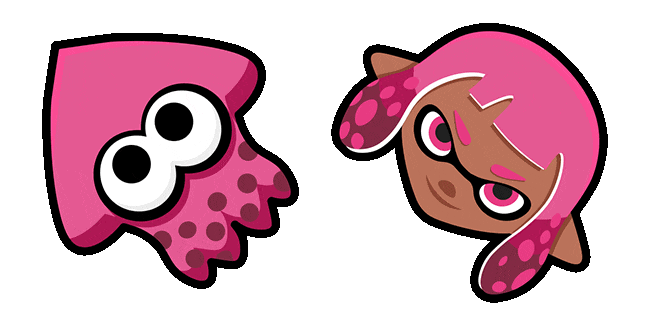 Splatoon 2 Agent 8 Animated Cursor