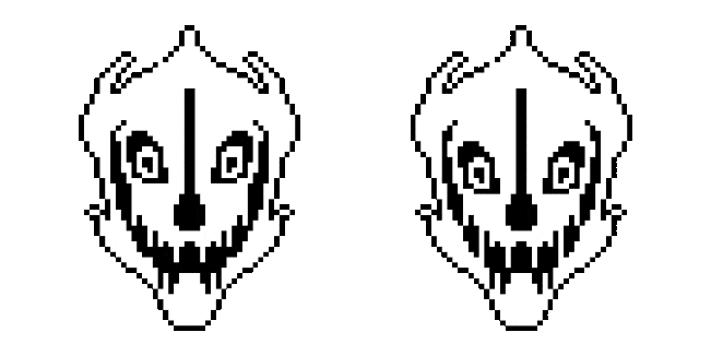 Undertale Gaster Blaster Animated Cursor