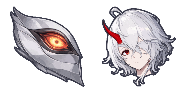 Duet Night Abyss Phoxhunter & Eye Animated Cursor