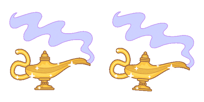 Aladdin Magic Lamp Animated Cursor
