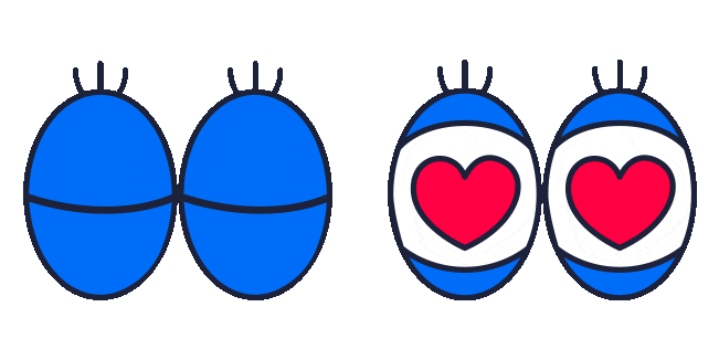 Love Eyes Animated Cursor