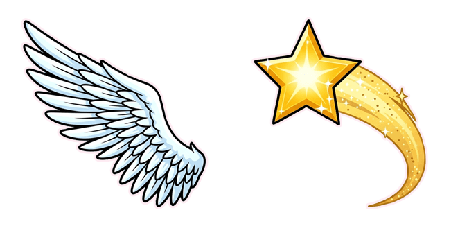 Heavenly Wing & Golden Star Cursor