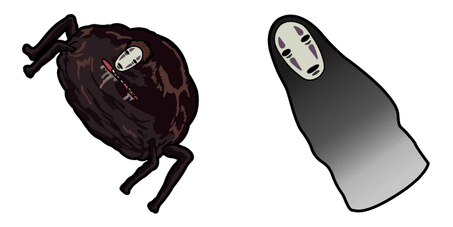 Spirited Away No-Face Gluttonous Form Cursor