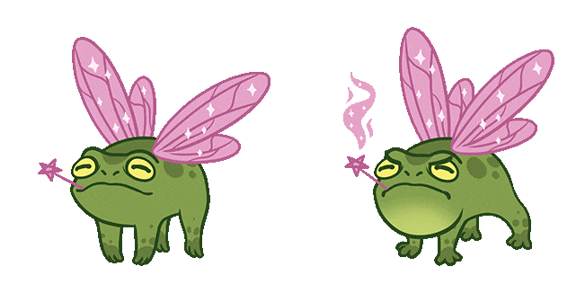 Bro-Mon EnchFrog Animated Cursor