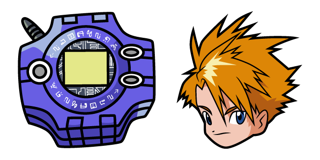Digimon Yamato Ishida & Digivice Cursor