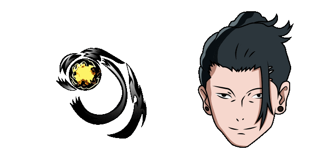 Jujutsu Kaisen Suguru Geto & Cursed Orb Animated Cursor