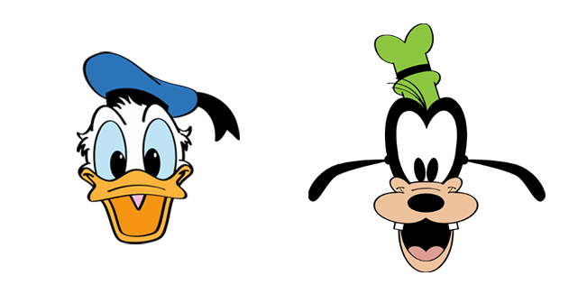 Donald Duck & Goofy Cursor