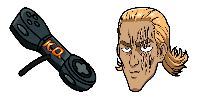One-Punch Man King & Gamepad Animated Cursor