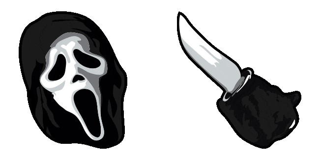 Ghostface Knife Animated Cursor