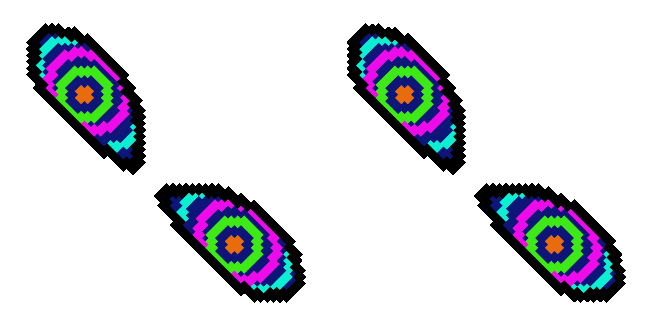 Weirdcore Aesthetic Pixel Eyes Animated Cursor